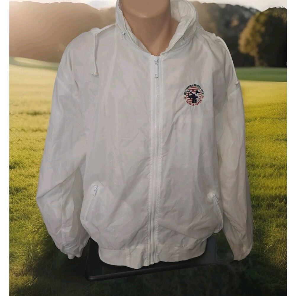 Vintage 1992 Men's Pebble Beach US Open Windreaker Jacket Size XL GOLF